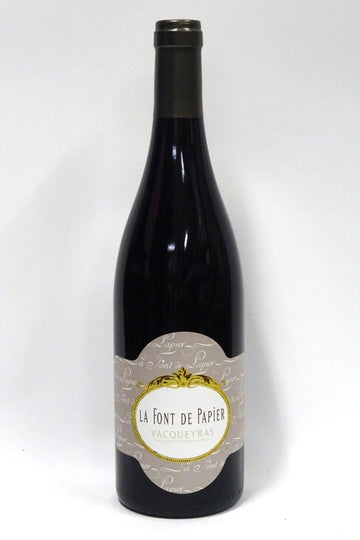 Clos du Joncuas 2022 Vacqueyras "Font du Papier"